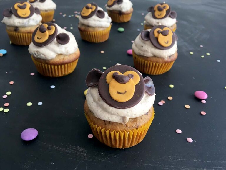 Banánový cupcakes