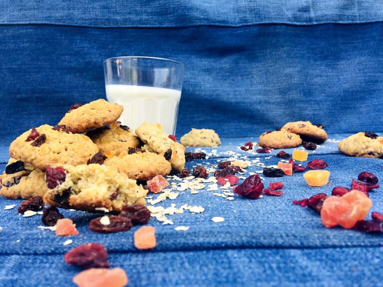 Ovesné cookies se sušeným ovocem