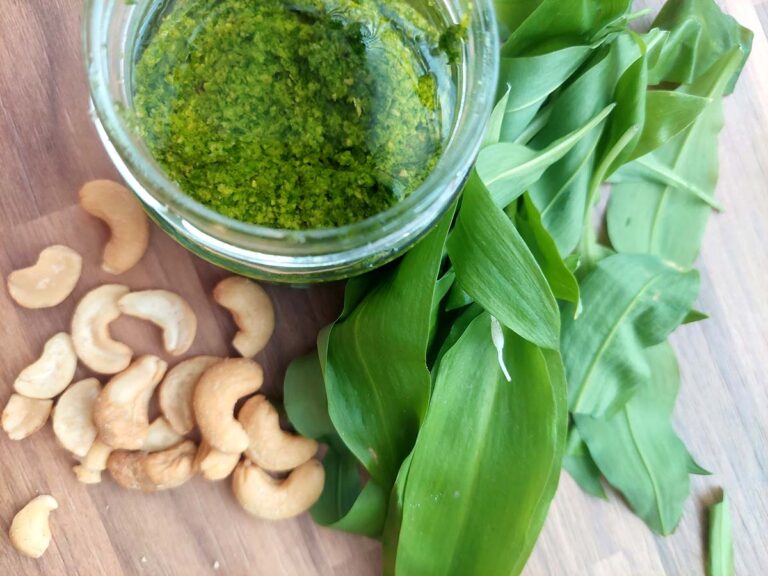 Pesto z medvědího česneku